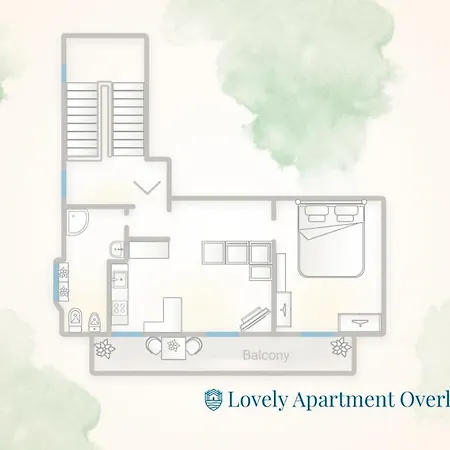 Apartment Lovely Overlooking By Rent Carate Urio